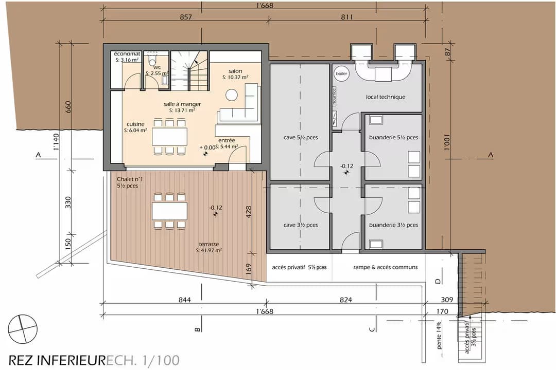 720 – Maison 3.5 pièces – 980000CHF – 103.9 m²