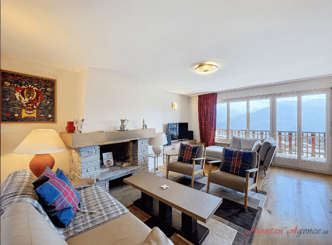 1424 – Appartement 3 pièces – 545.30CHF – 80m²