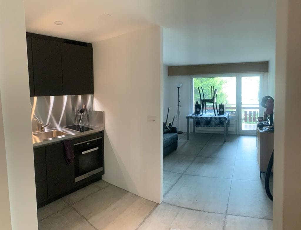 1592 – Appartement – 1.5pièce – 1200CHF – 28m²