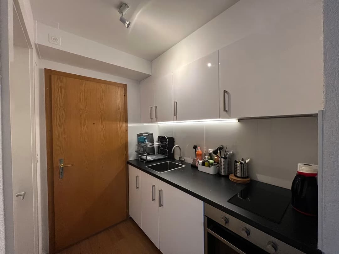 1624 – Appartement 1.5 pièces – 1100CHF – 27m²