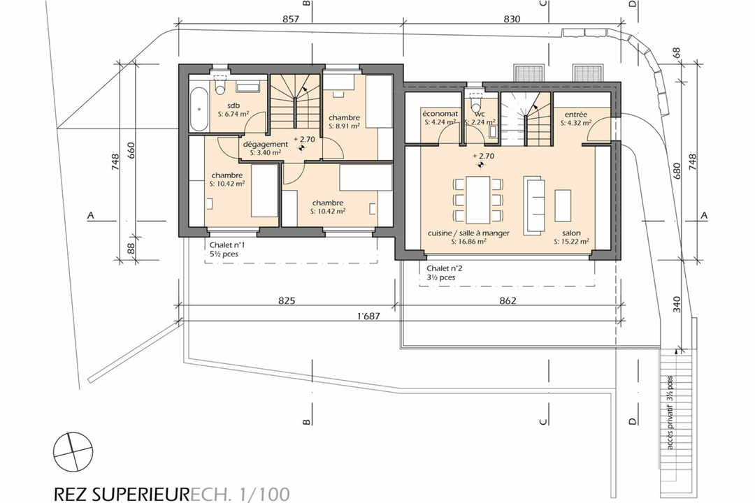 2079 – Maison 5.5 pièce – 1490000 CHF – 143.5 m²