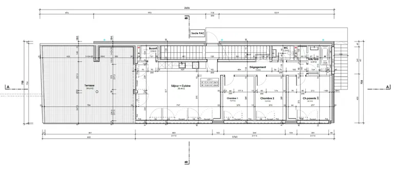 2150 – Appartement – 895000CHF – 38 m²